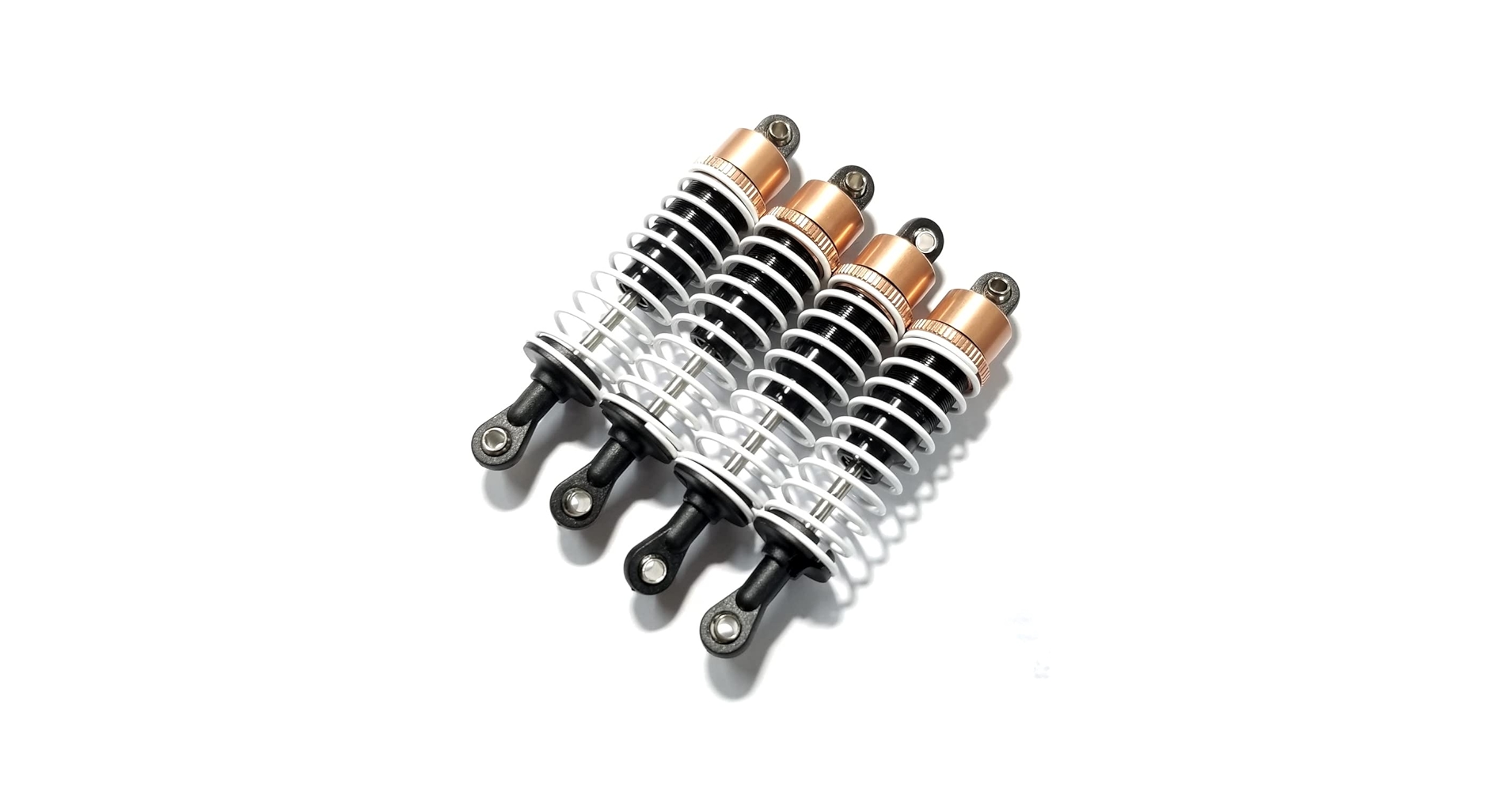 Amazon | kingfly アルミ オイルダンパー 4本セット タミヤ 1/10